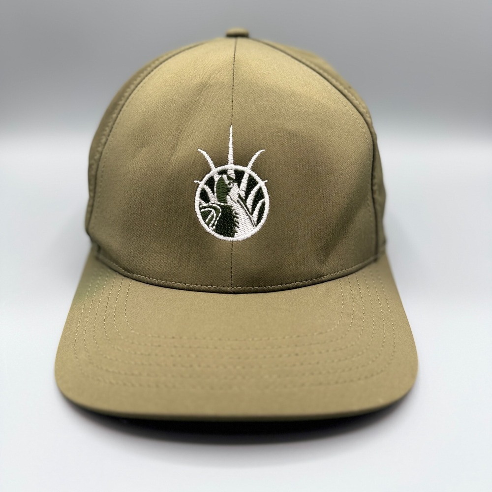 Levelwear Plantation Preserve Green Golf Hat Cap Mens Small Medium Fitted